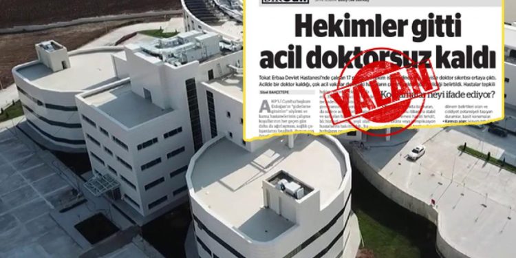 Erbaa Hastanesi’ndeki toplu istifa haberi palavra çıktı! İşte doktor sayısı